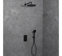 Pack Douche Thermostatique Omega Blackmat - CRISTINA ONDYNA XOG75213