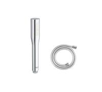Pack douchette 1 jet Vitalio Get Stick chromé avec flexible 1500 chromé
