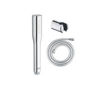 Pack douchette 1 jet Vitalio Get Stick + Flexible de douche VitalioFlex Comfort 1750 + Support mural Vitalio Universal GROHE chromé