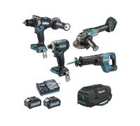 Ensemble d'outils sans fil COMBO XGT 40Vmax Makita DK0126G401