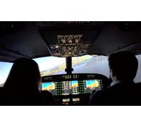 Pack Duo avion de ligne d 1h : 45 min de vol partagées 15 min. de briefing et vidéo souvenir