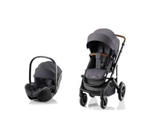 Pack duo poussette Smile 5Z + siège-auto Baby-Safe Pro