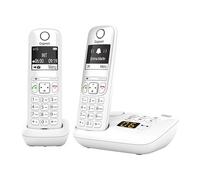Pack duo téléphone répondeur sans fil Gigaset AS690A - blanc