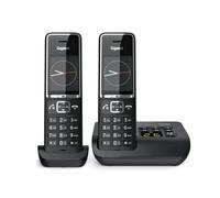 Téléphone sans fil Gigaset Comfort 550A Duo Noir Noir E