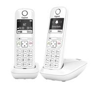 Gigaset Téléphone sans fil AS690 Duo - Blanc
