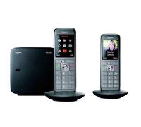 Pack duo téléphone sans fil Gigaset CL660 - Téléphone fixe sans fil DECT sans répondeur - Bruneau