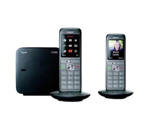 Pack duo téléphone sans fil Gigaset CL660 - Téléphone fixe sans fil DECT sans répondeur - Bruneau