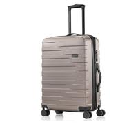 Pack Easy Clipper by Pack Easy Kosmo 4 roulettes Trolley 67 cm avec soufflet d'extension or rose