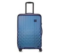 Pack Easy Flow 4 roues Valise cabine M 66 cm avec soufflet d'extension bleu