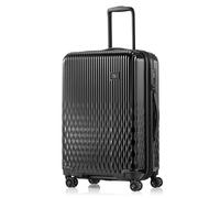 Pack Easy Flow 4 roues Valise cabine M 66 cm avec soufflet d'extension noir