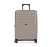 Pack Easy Jet 4 roulettes Trolley 64 cm avec soufflet d'extension gris