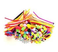 Pack éco savanes pompons giga lot - sodertex Multicolore - assort. G