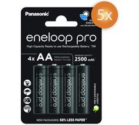 Pack économique 20 piles AA Panasonic Eneloop Pro rechargeables 2500mAh