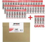 Pack économique 32+4free Arcas Alkaline LR06 Mignon AA 1,5V