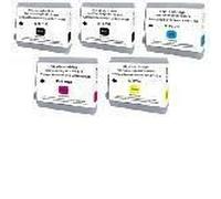 Pack Economique de 5 Cartouches Encre Brother 2 Noirs + 1 Cyan + 1 Magenta + 1 jaune Compatible Brother LC-1000 BK+C+M+Y (LC-970 BK+C+M+Y) - Marque Uprint