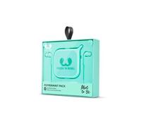 Pack écouteurs intra-auriculaires "Vibe" + enceinte "Pebble", Menthe