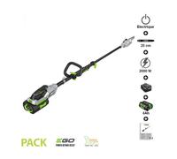 Pack élagueuse téléscopique Ego Power batterie 4AH et chargeur inclus guide 25cm PS1003E
