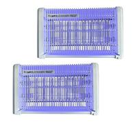 Pack ELECTRIS 2x Destructeurs d'insectes Electrique 20W Anti-Moustique 230V 30m2