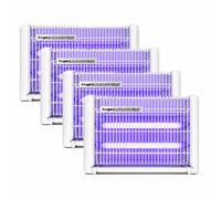 Pack ELECTRIS 4x Destructeurs d'insectes Electrique 20W Anti-Moustique 230V 30m2