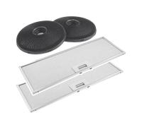 Pack Electrolux LFG615 - 2x filtre à charbon et 2x filtre métallique