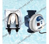 Pack Électrolyseur Poolex + Régulateur de PH Poolex Volume max du bassin 40 m³