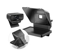 Pack Elgato Prompter avec caméra - Téléprompteur haut de gamme avec webcam Full HD, compatible HDR, idéal pour streaming, présentations et appels vidéo, compatible OBS, Zoom, Teams et plus, sur PC/Mac