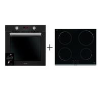 Four encastrable pyrolyse BRANDT BXP5559B - Noir - Multifonction - Porte froide - 67l