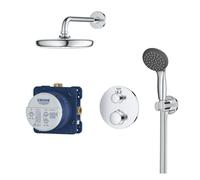 Pack encastré 1 jet tête ronde GROHE PRECISON TREND - Ø21 CM