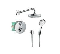 Hansgrohe Croma select s Ensemble de douche complet avec thermostatique ecostat s chrome 27295000