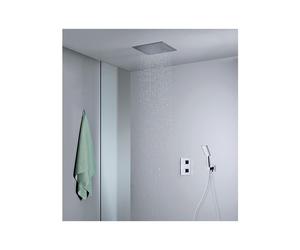 Pack encastré douche thermostatique plafond classique QUADRI - CRISTINA ONDYNA XQD852P