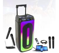 Pack Enceinte Autonome Karaoke USB Bluetooth MS-MAGIC-SOUND1000 TWS 1000W 4 Micros Sans Fil - Dj Fête Anniversaire Noir https://www.fnac.com/mp50202395/Pack-Enceinte-Autonome-Karaoke-USB-Bluetooth-MS-MAGIC-SOUND1000-TWS-1000W-4-Micros-Sans-Fil-Dj-Fete-Anniversaire/w-4?oref=ece9b37f-d9f3-c56f-285b-f6ef0bb83532