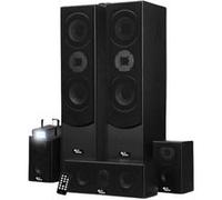 pack enceinte Home-Cinéma - Evidence Acoustics EA850-BK - 5 enceintes 850W - Bass Reflex - Mini Strobe en Cadeau