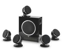 Focal Dôme Flax 5.1 Sub Air Noir - Pack Enceintes Home-Cinéma 5.1
