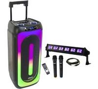 Pack Enceinte portable sur batterie Karaoke USB Bluetooth MS-MAGIC-SOUND1000 TWS 1000W 2 Micros - Barre LED UV - Soirée DJ Noir https://www.fnac.com/mp50226508/Pack-Enceinte-portable-sur-batterie-Karaoke-USB-Bluetooth-MS-MAGIC-SOUND1000-TWS-1000W-2-Micros-Barre-LED-UV-Soiree-DJ?oref=a1e33d2d-f0a3-4997-6dee-7792fbcf53c7