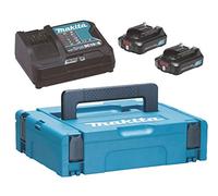 Pack énergie 12V (2x2.0 Ah) avec chargeur en Makpac - MAKITA 197658-5