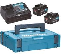 Pack énergie 12V CXT Li-Ion (2x4,0 Ah) avec chargeur et coffret MAKPAC - MAKITA 197641-2