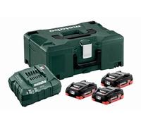 Pack énergie 18V - - avec 3 Batteries 4,0 Ah LiHD - Chargeur ASC 55 - coffret MetaBox - 685133000
