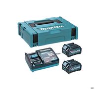 Pack énergie 40V max XGT Lithium-Ion 2 batteries 2,5Ah + chargeur + coffret MAKPAC - MAKITA - 191J81-6