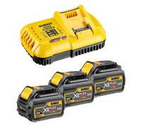 Pack énergie 54V/18V (3x6,0 Ah) + chargeur Dewalt Dcb118T3-qw