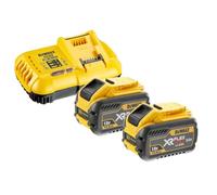 Pack énergie 54V/18V FLEXVOLT (2x12,0 Ah) avec chargeur rapide - DEWALT DCB118Y2-QW