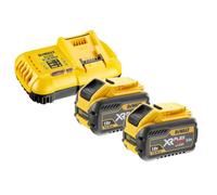 Pack énergie XR Flexvolt 2x 18V/54V 12Ah/4Ah + Chargeur - DEWALT - DCB118Y2-QW G