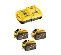 Pack DEWALT DCB118X3-QW Chargeur DCB118 avec 3 Batteries DCB547 9,0Ah