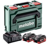 Pack énergie Batteries 18 V + Chargeur ultrarapide - METABO - ASC 145 - MetaBOX