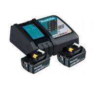 Makita Power Source Kit Li 18,0V 5Ah avec chargeur et 2 batteries - 197570-9