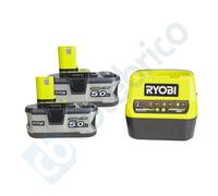 Pack énergie One+ 18V (2x5.0 Ah) Li-ion avec chargeur - RYOBI 5133006919