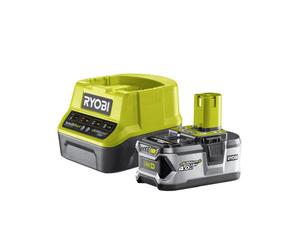 Pack énergie RYOBI RC18120-140 1 batterie Li-Ion 18V One+ 4 Ah + 1 chargeur rapide