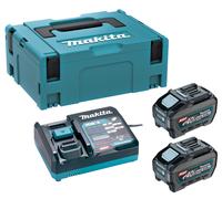 Pack énergie XGT 2x BL4050F + 1x DC40RA en MAKPAC - MAKITA - EUCPSKGRT2J