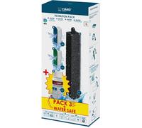 CIANO, Aquarium Consommables + Conditionneur - Cartouches de Filtration pour Filtre d'Aquarium & Conditionneur - Pack 3 Mois, Taille L - Eau Cristalline pour Poissons, sans Impuretés et sans Odeur
