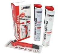 Pack entretien chaine IPONE avec 1 spray X-TREM CHAIN ROAD + 1 spray CHAIN