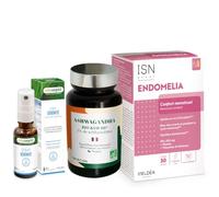 Pack Équilibre Féminin - Cycle, sérénité & bien-être | Endomelia, Ashwagandha Bio KSM-66 et Spray Sérénité, routine cycle menstruel, confort émotionnel et détente quotidienne femme